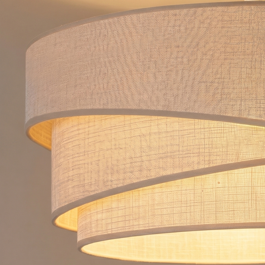 Brilagi - Flush-mount ceiling light ARROW 1xE27/60W/230V Ø 45 cm beige