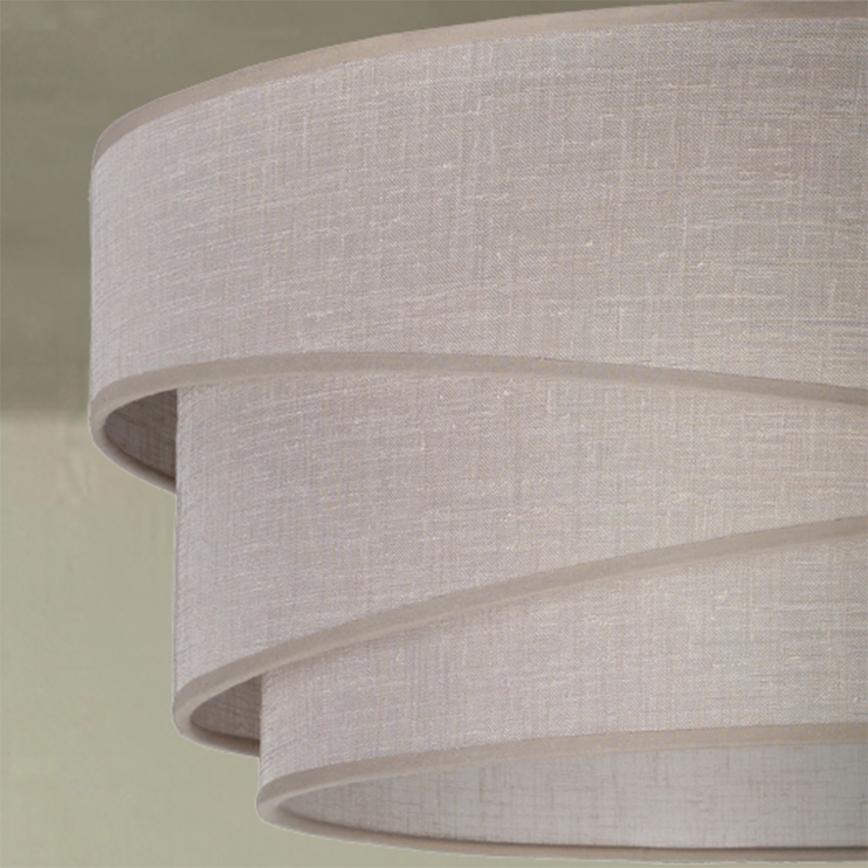 Brilagi - Flush-mount ceiling light ARROW 1xE27/60W/230V Ø 45 cm beige
