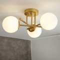 Brilagi - Flush-mount ceiling light MALIVA 3xE14/15W/230V gold/white