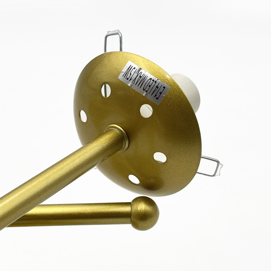 Brilagi - Flush-mount ceiling light MALIVA 3xE14/15W/230V gold/white