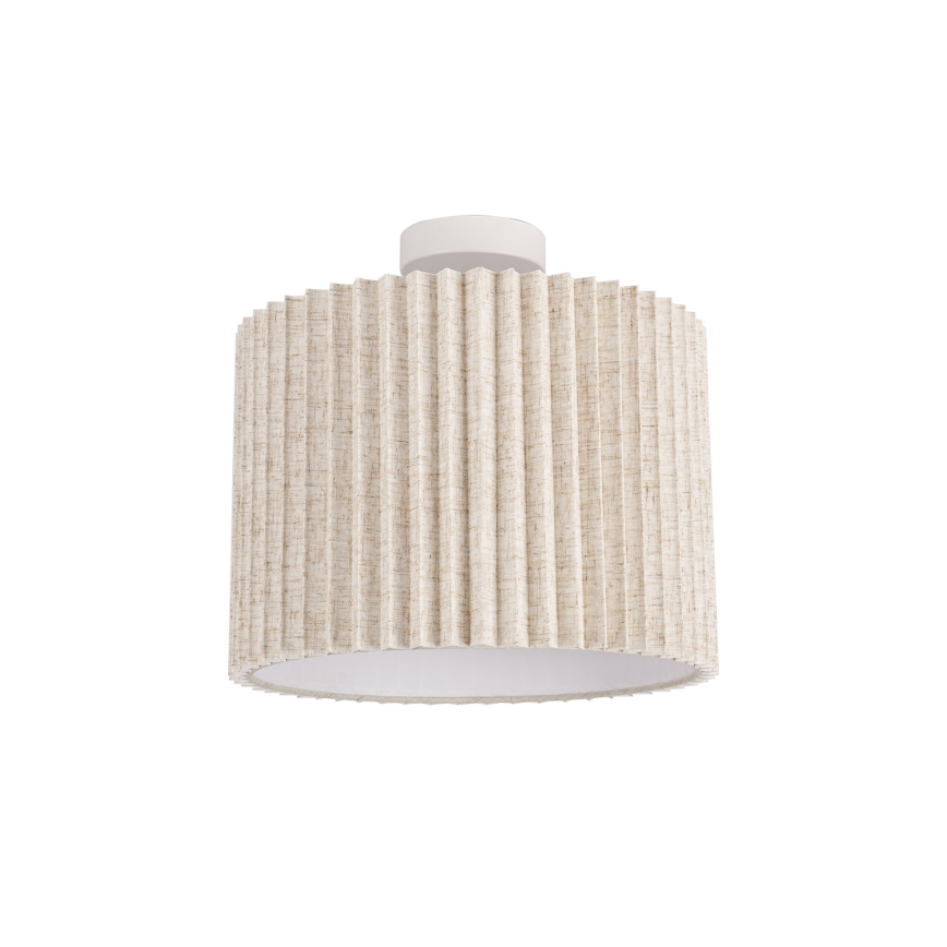Brilagi - Flush-mount ceiling light NORDIC WAVE 1xE27/15W/230V Ø 32 cm Linen/White