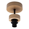 BRILAGI - Flush-mount ceiling light PARTY 1xE14/60W/230V oak