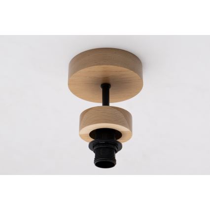 BRILAGI - Flush-mount ceiling light PARTY 1xE14/60W/230V oak