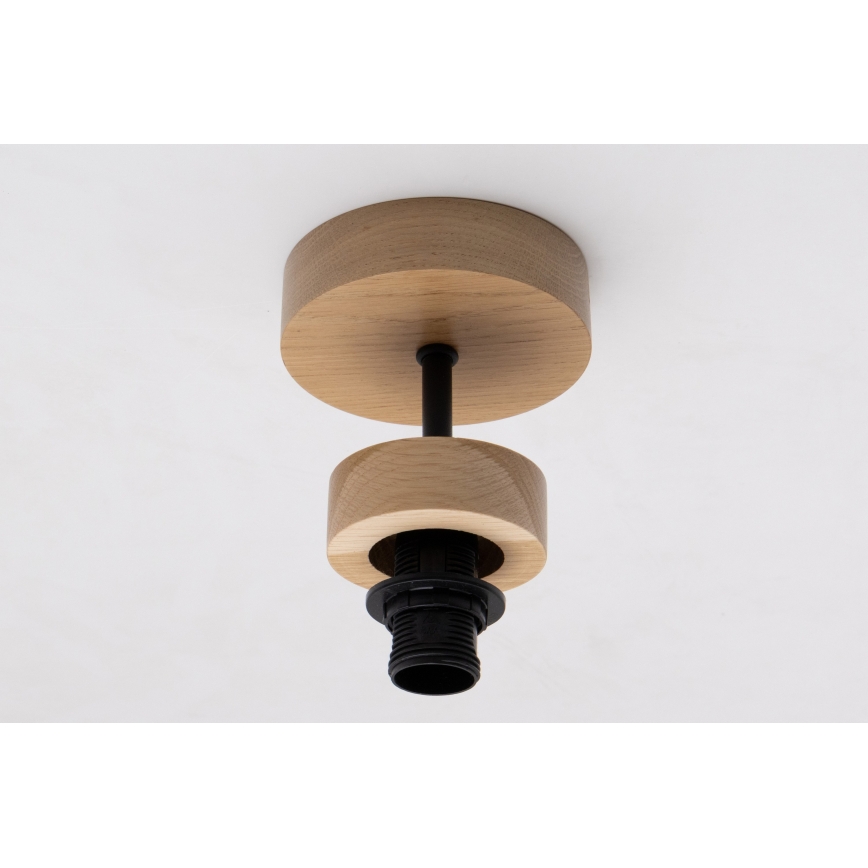 BRILAGI - Flush-mount ceiling light PARTY 1xE14/60W/230V oak