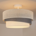 Brilagi - Flush-mount Ceiling Light TRIO 1xE27/60W/230V Ø 40 cm Cream/Gray