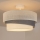 Brilagi - Flush-mount Ceiling Light TRIO 1xE27/60W/230V Ø 40 cm Cream/Gray
