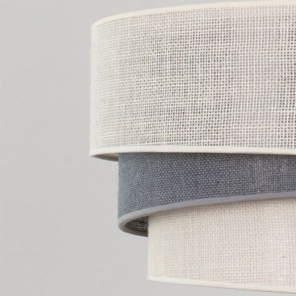 Brilagi - Flush-mount Ceiling Light TRIO 1xE27/60W/230V Ø 40 cm Cream/Gray