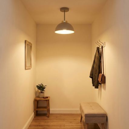 Brilagi - Flush-mount chandelier 1xE27/60W/230V beige/gold