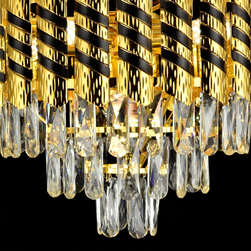 Brilagi - Flush-mount chandelier CRISTAL 5xE14/40W/230V Ø 38 cm