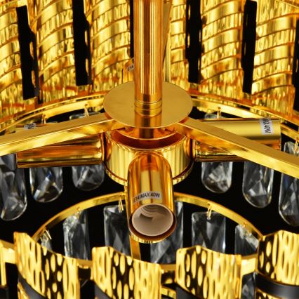 Brilagi - Flush-mount chandelier CRISTAL 5xE14/40W/230V Ø 38 cm