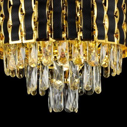 Brilagi - Flush-mount chandelier CRISTAL 5xE14/40W/230V Ø 38 cm
