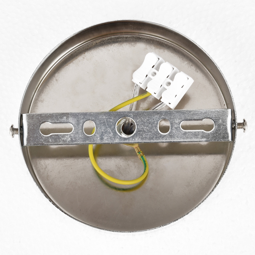 Brilagi - Flush-mount chandelier ECLIPSE 5xE14/10W/230V, Ø 38 cm, Silver