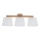 Brilagi - Flush-mount chandelier LATTE SABIA 3xE27/15W/230V pine/white