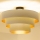 Brilagi - Flush-Mount Chandelier LUNETA 1xE27/60W/230V Ø 40 cm cream/gold