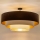 Brilagi - Flush-mount chandelier LUNETA 3xE27/60W/230V Ø 80 cm brown/beige/cream