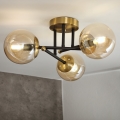 Brilagi - Flush-mount chandelier MALIVA 3xE14/15W/230V, gold finish