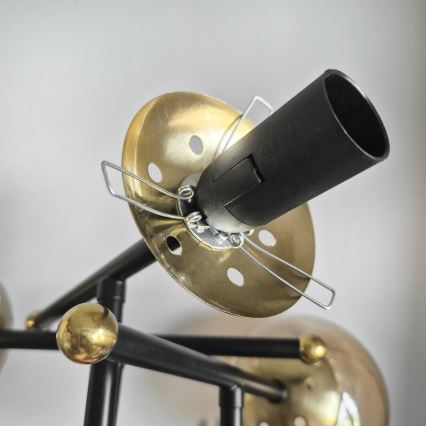 Brilagi - Flush-mount chandelier MALIVA 3xE14/15W/230V, gold finish