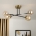 Brilagi - Flush-mount chandelier MALIVA 4xE14/15W/230V, Gold