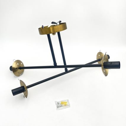 Brilagi - Flush-mount chandelier MALIVA 4xE14/15W/230V, Gold