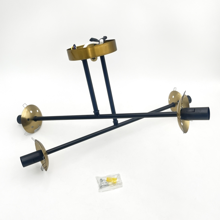 Brilagi - Flush-mount chandelier MALIVA 4xE14/15W/230V, Gold