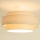 Brilagi - Flush-mount chandelier RESNA 1x E27/60W/230V Ø 40 cm beige