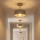 Brilagi - Flush-mount chandelier SPRING 1xE27/60W/230V beige/gold