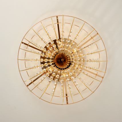 Brilagi - Flush-mount chandelier VASTERAS 6xE14/40W/230V Ø 60 cm