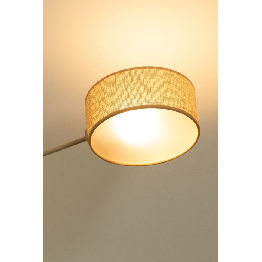 Brilagi - Flush-mount chandelier VIRGO 4xE14/40W/230V beige/gold