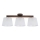 Brilagi - Flush-mounted ceiling light LATTE 3xE27/60W/230V pine/white