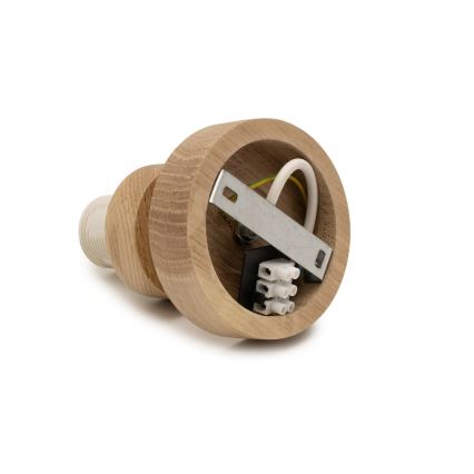 Brilagi - Flush-mounted ceiling light PARTY 1xE27/60W/230V Oak