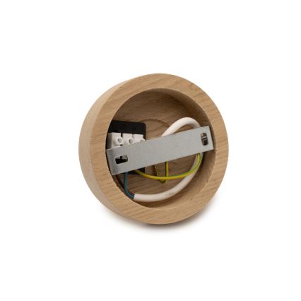 Brilagi - Flush-mounted ceiling light PARTY 1xE27/60W/230V Oak