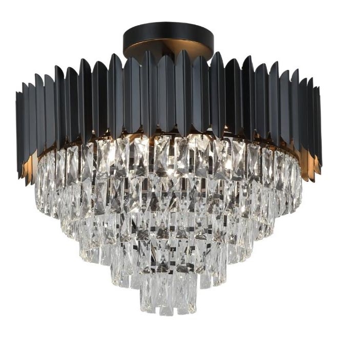 Brilagi - Flush-mounted chandelier CARLOS 9xE14/40W/230V Ø 60 cm