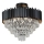 Brilagi - Flush-mounted chandelier CARLOS 9xE14/40W/230V Ø 60 cm