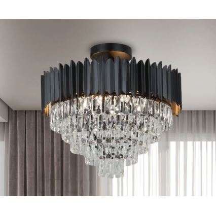 Brilagi - Flush-mounted chandelier CARLOS 9xE14/40W/230V Ø 60 cm