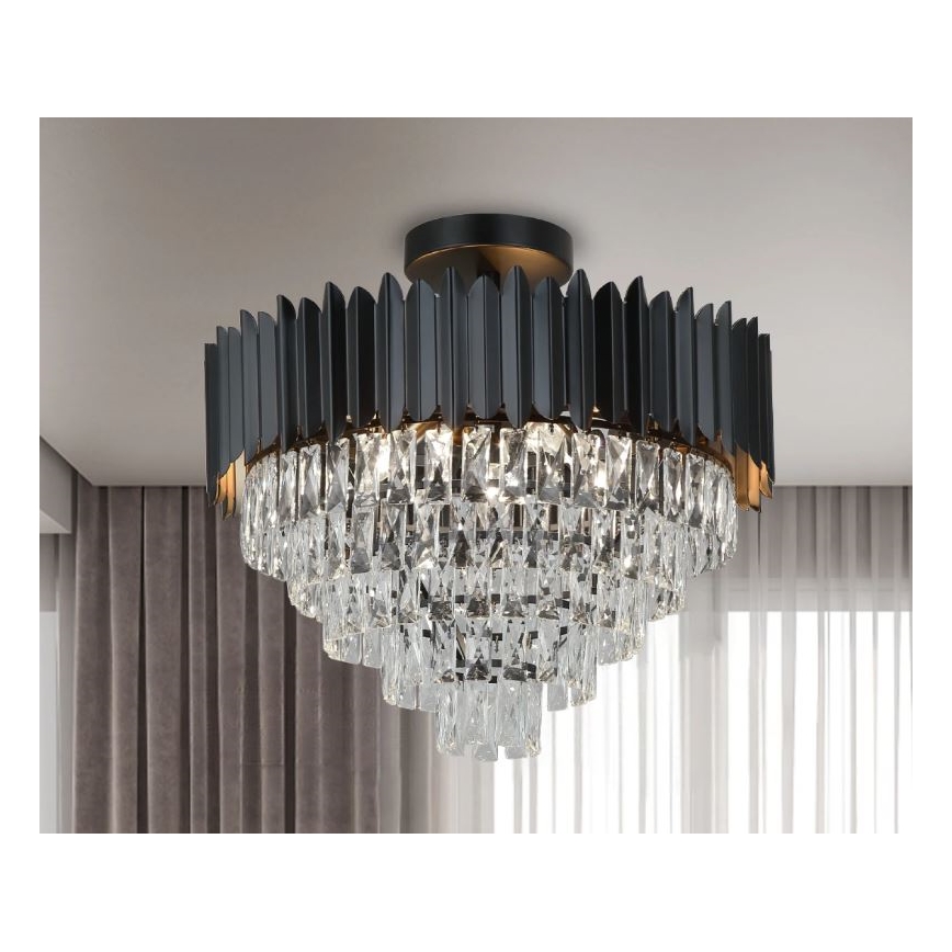 Brilagi - Flush-mounted chandelier CARLOS 9xE14/40W/230V Ø 60 cm