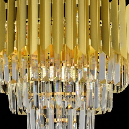 Brilagi - Flush-mounted chandelier CRISTAL 5xE14/40W/230V Ø 43 cm