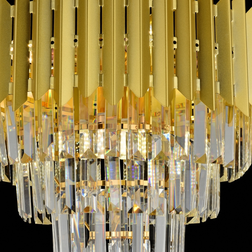 Brilagi - Flush-mounted chandelier CRISTAL 5xE14/40W/230V Ø 43 cm