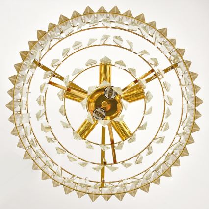 Brilagi - Flush-mounted chandelier CRISTAL 5xE14/40W/230V Ø 43 cm