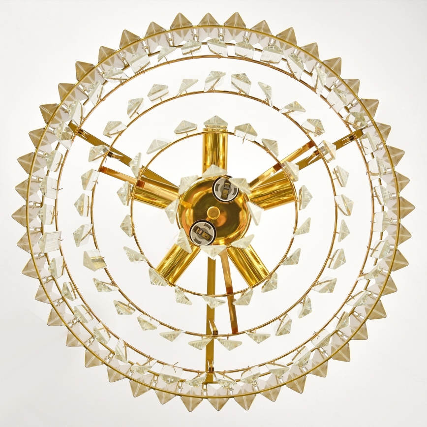 Brilagi - Flush-mounted chandelier CRISTAL 5xE14/40W/230V Ø 43 cm