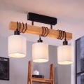 BRILAGI - Flush-mounted chandelier NUBILA 3xE27/60W/230V pine/white