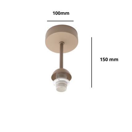 BRILAGI - Flush-mounted chandelier PARTY 1xE14/60W/230V beige