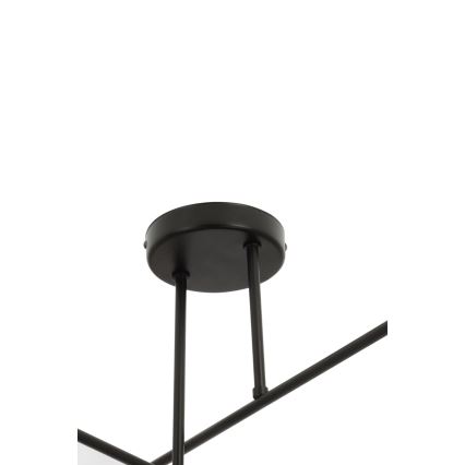 Brilagi - Flush-Mounted Chandelier VIRGO 4xE14/40W/230V beige/black