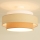 Brilagi - Flush‑mount chandelier RESNA 1xE27/60W/230V Ø 40 cm cream/beige
