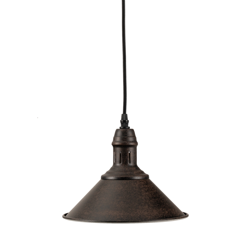 BRILAGI - FORGE Cable Pendant 1xE27/60W/230V Ø 22 cm Brown