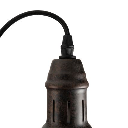 BRILAGI - FORGE Cable Pendant 1xE27/60W/230V Ø 22 cm Brown