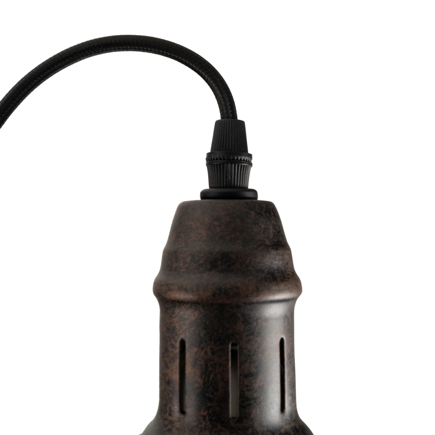BRILAGI - FORGE Cable Pendant 1xE27/60W/230V Ø 22 cm Brown