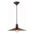 Brilagi - FORGE Cable Pendant Light 1xE27/60W/230V Ø36 cm Copper/Patina