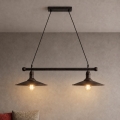 BRILAGI - FORGE Cable Pendant Light 2xE27/60W/230V, Brown