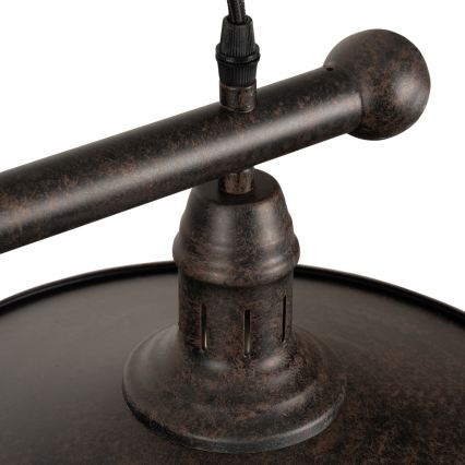 BRILAGI - FORGE Cable Pendant Light 2xE27/60W/230V, Brown