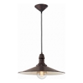 Brilagi - FORGE cable-suspended pendant 1xE27/60W/230V Ø 36 cm black